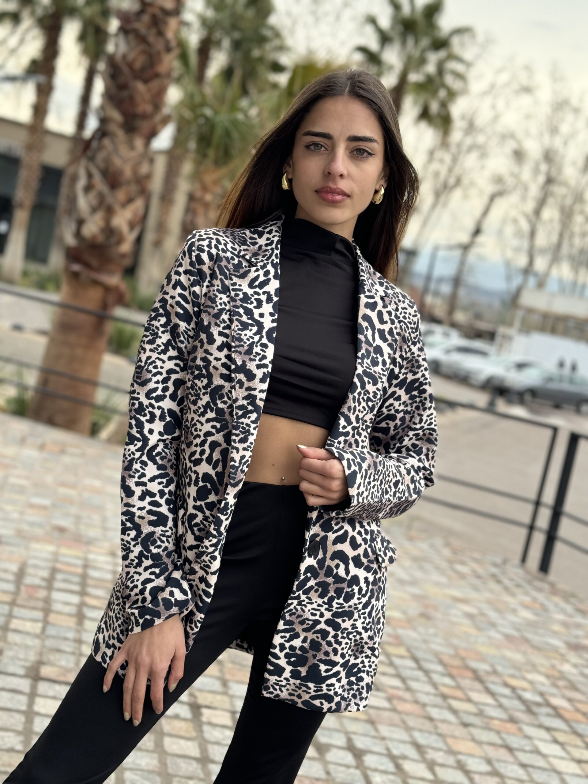 Bleizer de Sastrero Animal Print