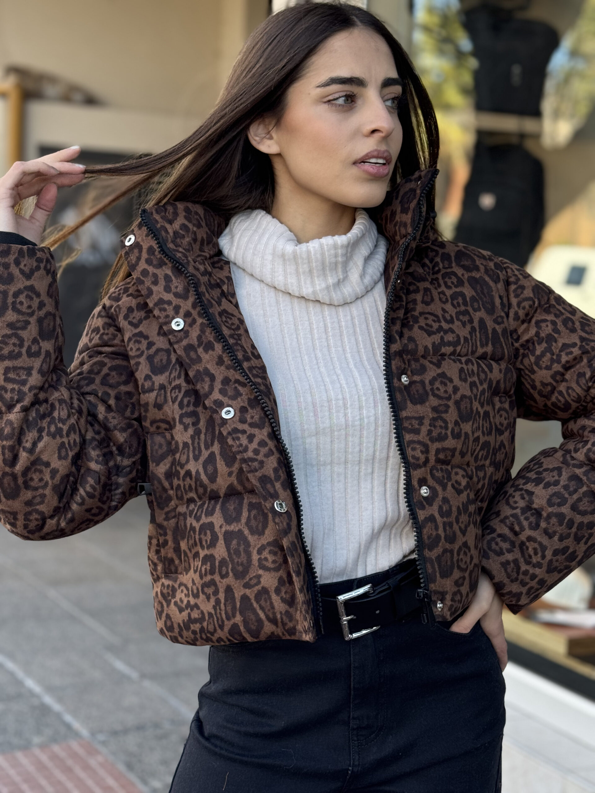 CAMPERA ANIMAL PRINT